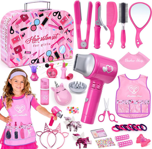 Kids hairdressing set with - kids,